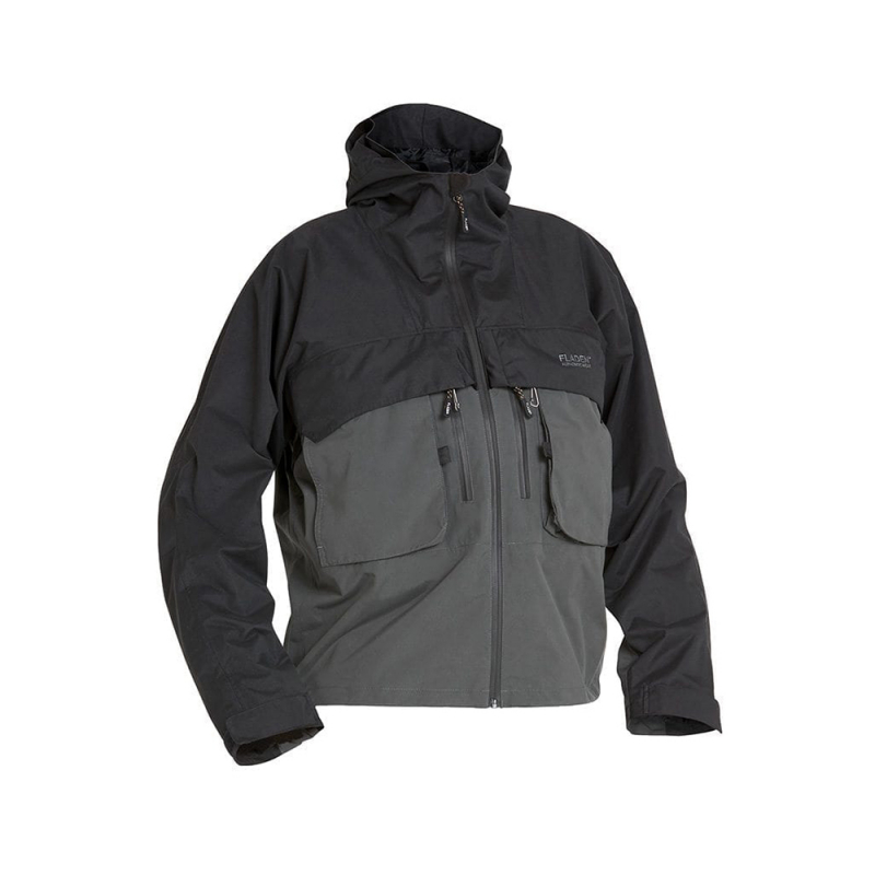 Fladen Authentic Wading Jacket 2.0 Grey/Black 1 Fladen Authentic Wading Jacket 2.0 Grey/Black