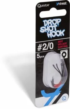 Quantum 4street Drop Shot Hook DG Black Red (5-pack) -Baitcast Ruten Verkäufe 4469003r 3