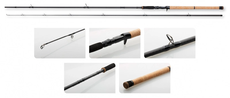 D.A.M. DAM Nanoflex Pro+ Salmon Ace 12'/3.60m MF 50-150g/XXH 2 D.A.M. DAM Nanoflex Pro+ Salmon Ace 12'/3.60m MF 50-150g/XXH – Bild 2