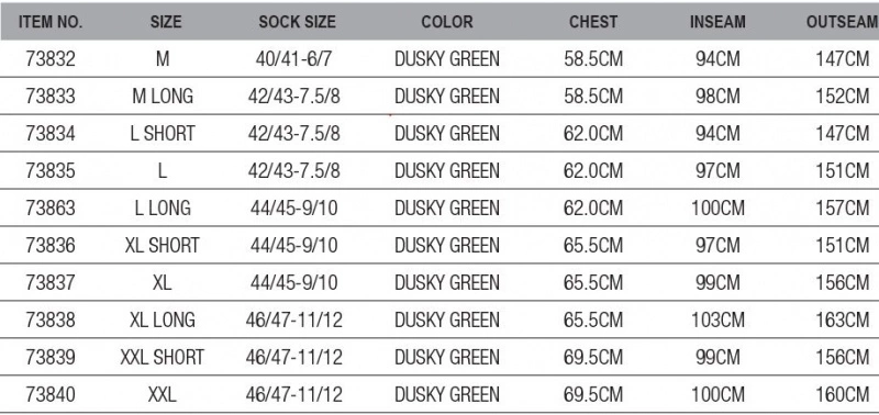 Scierra Helmsdale Chest Stockingfoot, Dusky Green 2 Scierra Helmsdale Chest Stockingfoot, Dusky Green – Bild 2