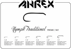 Ahrex Hooks Ahrex FW561 - Nymph Traditional - Barbless