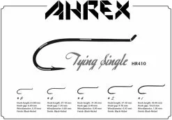 Ahrex Hooks Ahrex HR410 - Tying Single