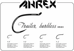 Ahrex Hooks Ahrex HR483 - Trailer Hook Barbless