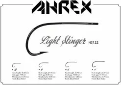 Ahrex Hooks Ahrex NS122 - Light Stinger