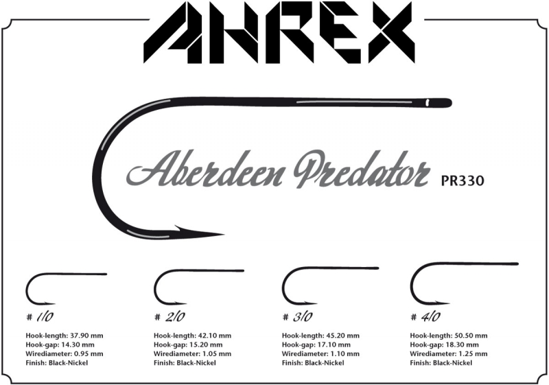 Ahrex Hooks Ahrex PR330 - Aberdeen Predator 1 Ahrex Hooks Ahrex PR330 - Aberdeen Predator