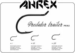 Ahrex Hooks Ahrex PR382 - Predator Trailer Hook, Barbed