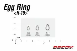 Decoy R-10 Egg Ring 9 Decoy R-10 Egg Ring -Baitcast Ruten Verkäufe DR102r 5
