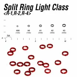 Decoy R-2 Split Ring R -Baitcast Ruten Verkäufe DR21r 3