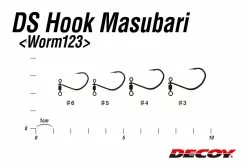 Decoy Worm123 DS Hook Masubari 7 Decoy Worm123 DS Hook Masubari -Baitcast Ruten Verkäufe DW1233r 4