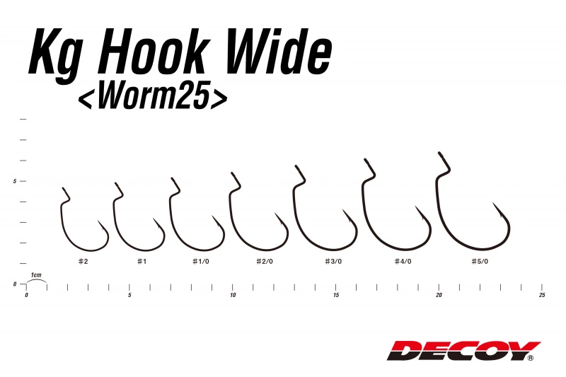 Decoy Worm 25kg Hook Wide (7st) 4 Decoy Worm 25kg Hook Wide (7st) – Bild 4