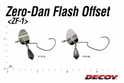 Decoy ZF-1S ZERO-DAN Flash Offset -Baitcast Ruten Verkäufe DZF1S107r 5