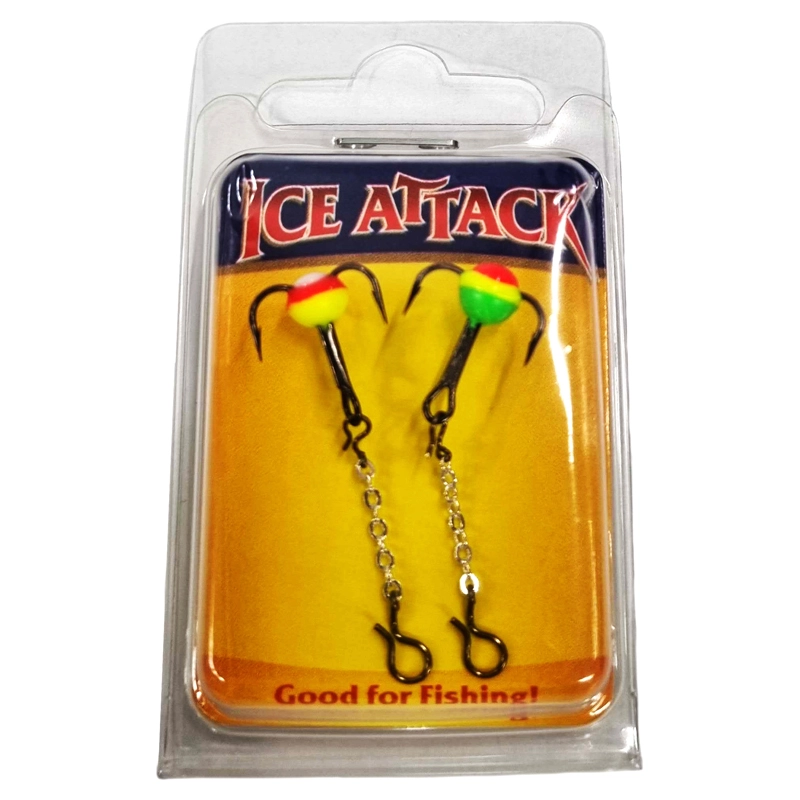 Finnex Chain Treble Hook M (2pcs) 1 Finnex Chain Treble Hook M (2pcs)