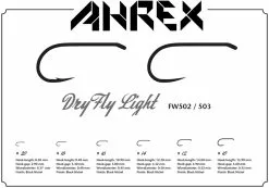 Ahrex Hooks Ahrex FW502 - Dry Fly Light