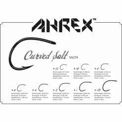 Ahrex Hooks Ahrex SA274 - Curved Salt